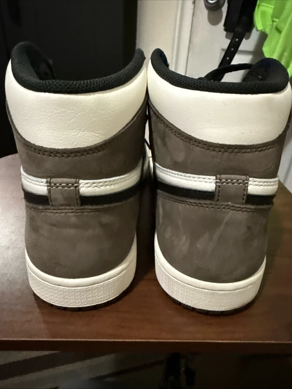 Jordan Retro High Top Sneakers — Black/White/Brown